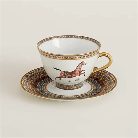 fake hermes tea set - Hermes cup and saucer set.